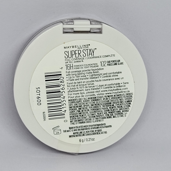 Maybelline Superstay Full Coverage Foundation - Picture 2 of 3
